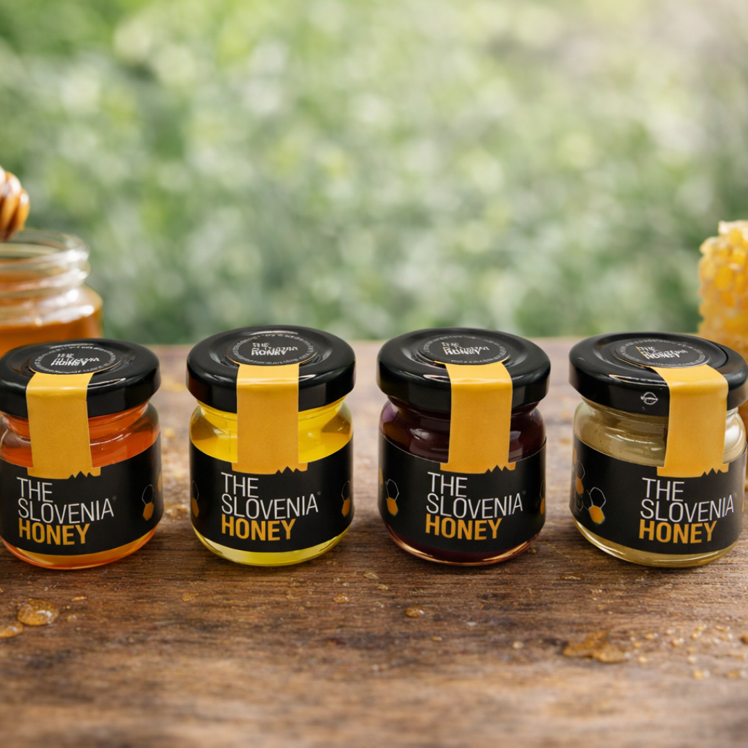 The Slovenia Honey - slovenski med 4x različni okusi